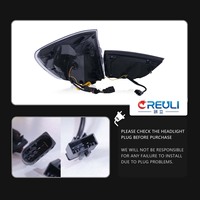 Feux arrière LED CREULI pour BMW X3 F25 2010-2017, feux stop, feux de sécurité, accessoires de voiture, ensemble de feux arrière