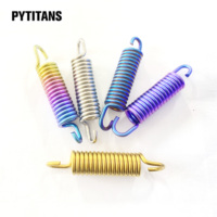 Pegas Tegangan Titanium 3*86 GR5 Berkualitas Tinggi, Ringan, Anti-Karat, Elastisitas Tinggi untuk Sepeda Motor oleh PYTITANS