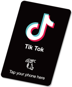 Scheda di revisione Google Nfc con supporto in plastica con codice Social Media programmabile con stampa personalizzata - Product Image 2