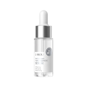 LAIKOU เซรั่มไนอะซินาไมด์ เซนเทลล่า วิตามินอี/บี5 ช่วยให้ผิวขาวกระจ่างใส ลดเลือนริ้วรอย บำรุงผิวหน้า ด้วยไฮยาลูรอนิค แอซิด (17 มล.) - Product Image 5