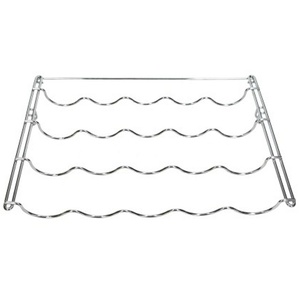 Réfrigérateur Organisateur Supports De Stockage Rack Réfrigérateur Insert Fil <span class=keywords><strong>Porte</strong></span>-<span class=keywords><strong>Bouteille</strong></span> De Vin Rack Pour Boissons - Product Image 5