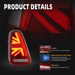 Feux arrière de style rétro pour Mini One <span class=keywords><strong>D</strong></span> Cooper R50 R52 R53 Cooper S 2001-2007 MINI Cabriolets avec animation de <span class=keywords><strong>d</strong></span>émarrage - Product Image 6