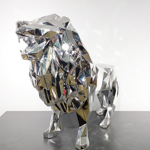 <strong>Life</strong> <strong>Size</strong> Outdoor <strong>Statue</strong> <strong>Fiberglass</strong> <strong>lion</strong> <strong>Statues</strong> for Shop Decoration - Product Image 3