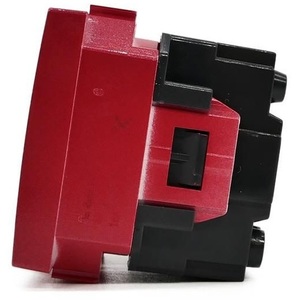 Prise Schuko rouge pour signalisation d'urgence compatible avec Vimar Plana - Product Image 2
