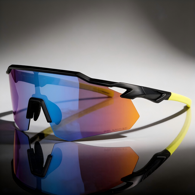 Custom High Quality Outdoor Running Bike Polarized Sports Sunglasses with Anti-Scratch Coating UV Protection