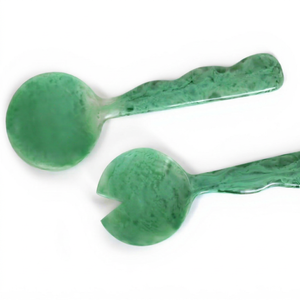 Offre Spéciale : Ensemble de Cuillères à Salade Créatives en Résine – Ustensiles Décoratifs pour Cuisine et Table, Idéals pour Fêtes à Domicile et Repas en Famille, Disponibles en Gros - Product Image 1