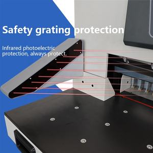 WD-6710L nouvelle découpeuse de papier hydraulique industrielle <span class=keywords><strong>semi</strong></span>-automatique de 26.3 pouces A2 A3 A4 coupe-papier industriel de taille A2 A3 A4 - Product Image 4