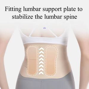 Dunne, ademende tailleondersteunende band voor mannen en vrouwen, geschikt voor sport, fitness, lichaamsvormende oefeningen en yoga. Gemaakt van spandex & nylon voor volwassenen. - Product Image 2