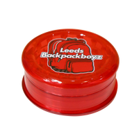 Broyeur à herbes en plastique personnalisé de qualité supérieure, portable, multicolore, pour cadeaux promotionnels, accessoires pour fumeurs