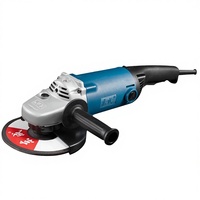 Meuleuse d'angle industrielle 180 mm haute puissance à courant alternatif avec interrupteur coulissant FF-180A/SH pour le décapage de la rouille, la découpe et le polissage