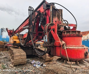 Foreuse hydraulique Sany SR250 d'occasion – Foreuses rotatives SR250, SR220, SR155R, SR150, SR280, SR285, SR435R – Machines de forage et de pieutage d'occasion - Product Image 1