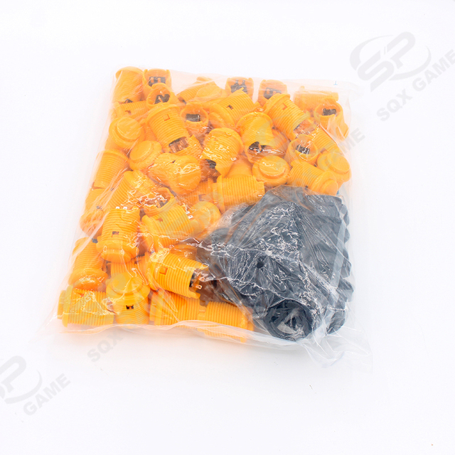 SQX Brand Mario-01 Metal Buttons for PINBALL Games Parts 110/220V Power USB Weather Resistant 1 Year Warranty