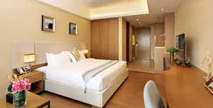 Furnitur Foshan lawyard by mariott hotel kamar tidur motel untuk barang sampul obral untuk furnitur hotel