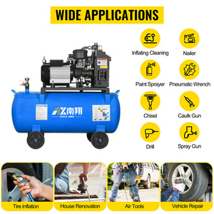 Mini Compresor de Aire de Tornillo Rotativo Pequeño de 5.5KW 7.5KW 380V Industrial con Precio Económico - Product Image 1