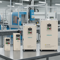 VFD 380V 7.5KW 3 Fazlı Değişken Frekanslı Sürücü, Panel İşleme Makineleri için Modbus İletişimli