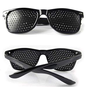 Lunettes droites de traitement de la myopie, verres à trous avec impression personnalisée, 5 pièces, vente en gros - Product Image 3