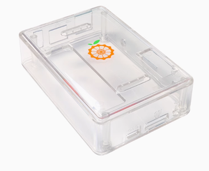 <span class=keywords><strong>Orange</strong></span> <span class=keywords><strong>Pi</strong></span> <span class=keywords><strong>PC2</strong></span> Estuche protector transparente Carcasa transparente Recortes de precisión Disipación de calor Cubierta ABS para kits de módulos electrónicos - Product Image 2