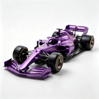 Voiture de course de Formule 1 grandeur nature en fibre de verre