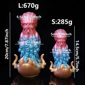 Girlspower ahtapot Dildos yeni gelenler sıvı silikon Anal Plug Alien canavar Alien Dildo prostat Anal seks oyuncakları seksi ürünler - Product Image 2