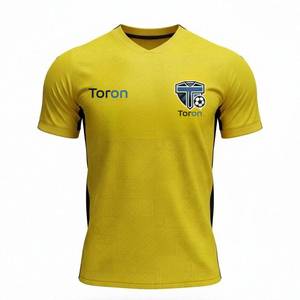 Polyester voetbaltenue professioneel custom design heren voetbaltenue gepersonaliseerde naam & nummer voetbaltenue - Product Image 1