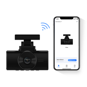 Camera hành trình ô tô 3.18 inch T1 <span class=keywords><strong>Pro</strong></span> 4K Wi-Fi chống nước GPS tầm nhìn ban đêm kiểu dáng đen thời trang với hộp đen - Product Image 3