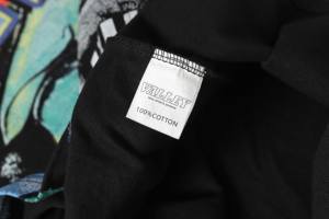 T-shirt graphique vintage délavé à l'acide pour homme, motif streetwear épais - Product Image 5