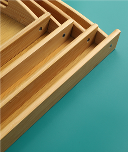 Natural Bamboo Serving <b>Tray</b> With Cutout Handles Rectangle Bamboo <b>Tea</b> <b>Tray</b> Food Serving Platter For Hotel Restaurant Coffee <b>Tray</b> - Product Image 5
