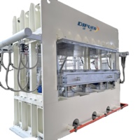 Nouvelle ligne de production de pressage de plaque plaquée de cuivre numéro d'ouverture multicouche Machine de pressage sous vide boîte de vitesses roulement moteur engrenage