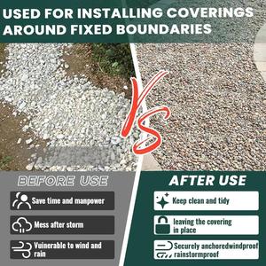 Forte resistenza altamente permeabile sabbia agente di fissaggio per la costruzione di strade di stabilizzazione del suolo polimero acrilico - Product Image 3