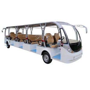 Nuevo Autobús Turístico Eléctrico de 23 Asientos, de Doble Cabina, para Parques y Atracciones Turísticas, Operado con Batería Eléctrica, en Venta - Product Image 2