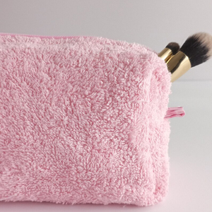 Pochette à <span class=keywords><strong>maquillage</strong></span> en tissu éponge personnalisée, esthétique, pochette cosmétique, trousse de toilette - Product Image 3