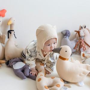 Divertido y Adorable Peluche de Bebé, Muñeco de Compañía para Dormir, Adorable Ciervo, Ganso, Pato, Pollito, Juguete de Peluche para Bebés, para Calmar y Acompañar - Product Image 4