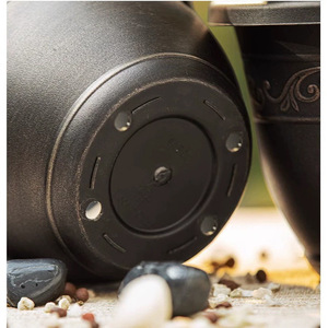 <span class=keywords><strong>Vaso</strong></span> <span class=keywords><strong>da</strong></span> fiori grande <span class=keywords><strong>in</strong></span> metallo classico per balcone, <span class=keywords><strong>in</strong></span> resina effetto rame vintage, <span class=keywords><strong>da</strong></span> terra, di grande diametro - Product Image 4