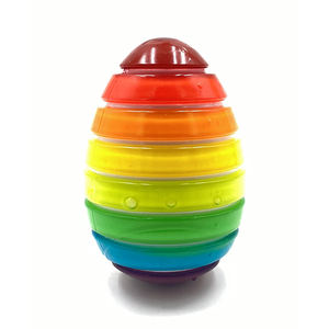 Bonbons gélifiés en vrac de haute qualité pour enfants, bonbons gélifiés aux couleurs arc-en-ciel avec œuf <span class=keywords><strong>surprise</strong></span>, friandises gélifiées - Product Image 3