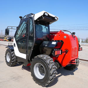 חם מכירה 4 טון טלסקופי 18 מ 'הרמת זרוע טלסקופית מיני מלגזה מלגזה - Product Image 4