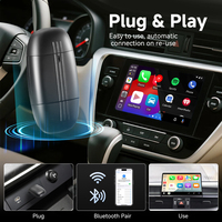 Grandnavi 2in1 USB CarPlay Dongle Android Auto Kontrol Setir Suara untuk Mobil Portabel Garansi 1 Tahun