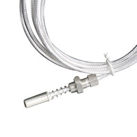 Sonde de température à résistance thermique à extrémité filetée, capteur PT100
