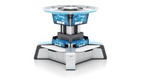 Console d'opérateur ergonomique avec réglage assis-debout et éclairage d'ambiance