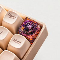 Keycaps 3D Print Langsung dari Pabrik MOQ Rendah 50 PCS Desain Gratis Kustomisasi Gratis untuk Keyboard Mekanik Kustom