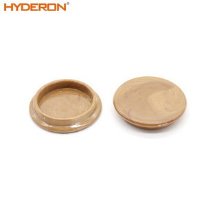 Hyderon Round Plastic Caster Cups Anti Slip <b>Table</b> Chair <b>Leg</b> Pads Home Use - Product Image 5
