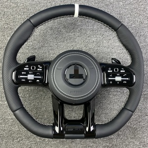 <span class=keywords><strong>Volant</strong></span> en fibre de carbone pour Mercedes-Benz <span class=keywords><strong>Classe</strong></span> B C E <span class=keywords><strong>G</strong></span> S pour Amg GT CL SL GL ML W212 W176 W213 W211 W205 - Product Image 1