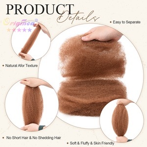 BLT Hot Bán pre-tách biệt nâu vàng afro kinky tóc mùa xuân Twist Crochet afro tóc số lượng lớn mở rộng locs Bím Tóc - Product Image 2
