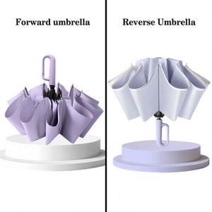 Parapluies automatiques coupe-vent personnalisés de haute qualité avec protection UV pour la pluie, vente en gros - Product Image 6