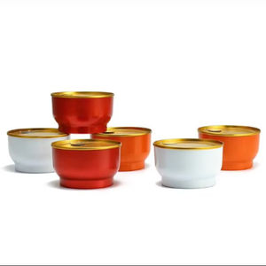 OEM personnaliser doré acheter alimentaire sûr feuille d'aluminium bol peut - Product Image 1