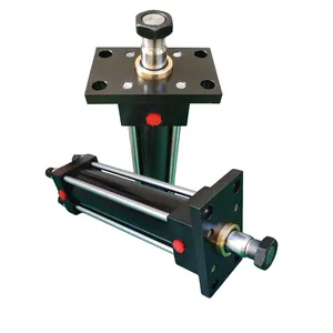 Pneumatico idraulico fabbricazione 21MPa pistone doppio effetto ad alta pressione pesante tirante cilindri idraulici a buon mercato