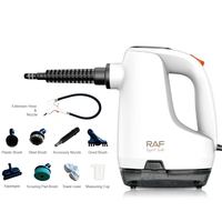 Nettoyeur vapeur RAF 1200W, haute pression 5 bars, grand réservoir de 500 ml, nettoyeur vapeur haute température 9 en 1, R.11220