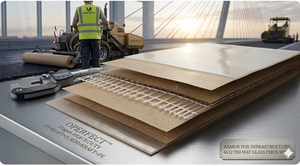 Papier kraft renforcé OPERFECT 300g, robuste, avec revêtement PE KSK, pour l'isolation et la protection des entrepôts industriels - Product Image 2