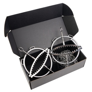 Pince à seins en acier inoxydable avec chaîne, réglable et à pointes, pour jeux BDSM pour femme et couple - Product Image 6