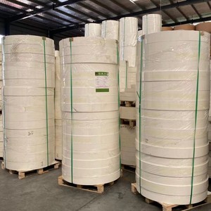Rouleau de Matière Première pour Fond et Parois de Gobelets en Papier, Revêtement PE, 100% Pâte de Bois Vierge, pour Fabricants Grossistes - Product Image 2