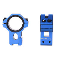 Anneaux de montage de portée 11mm à profil haut 25.4/30mm support de portée de chasse universel accessoires de sites tactiques extérieurs OEM ODM